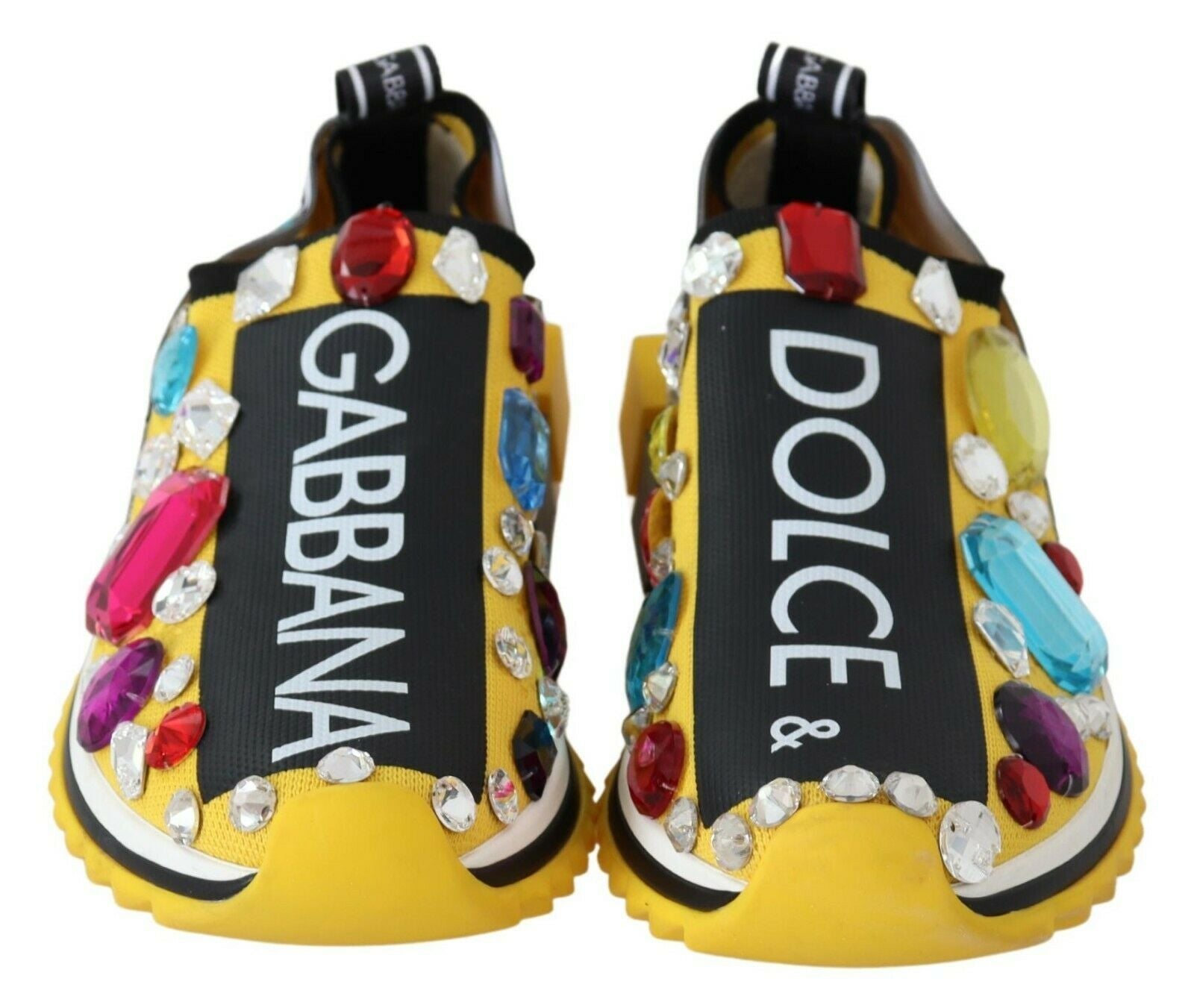 Verzierte gelbe Sorrento-Sneaker