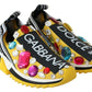 Embellished Yellow Sorrento Sneakers