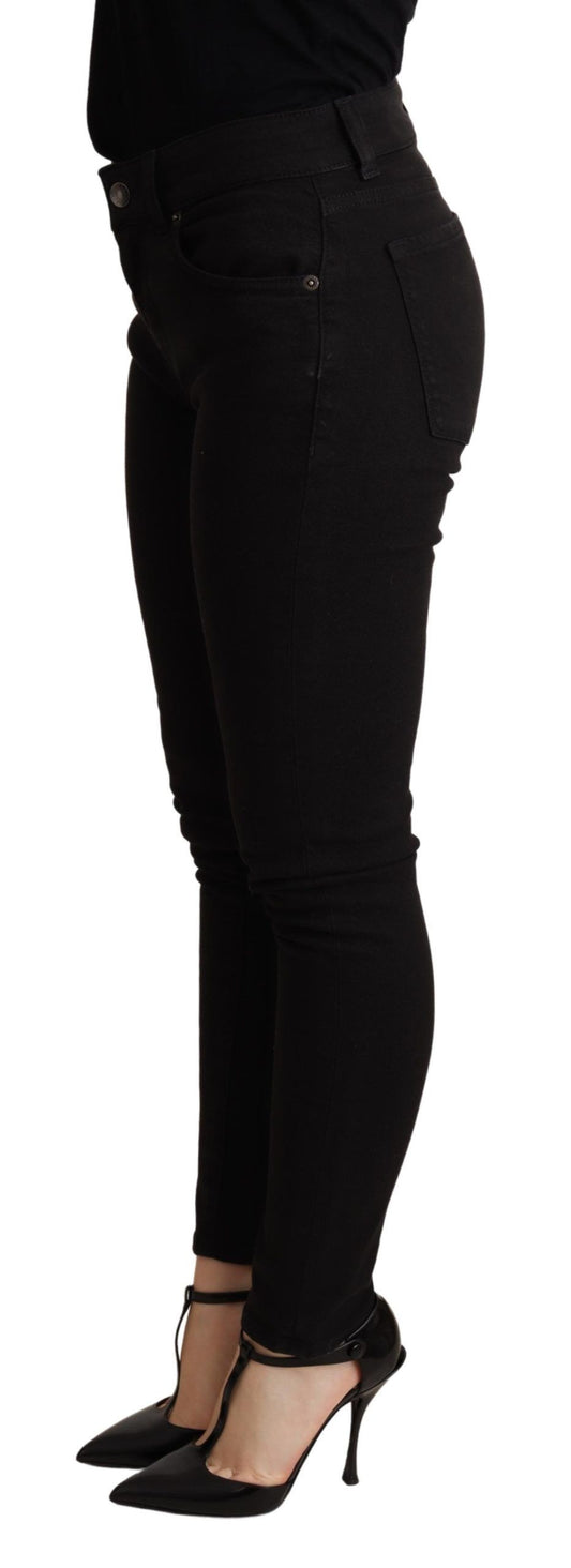 Eleganti jeans skinny neri slim