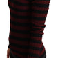 Schicker gestreifter Woll-Kaschmir-Pullover