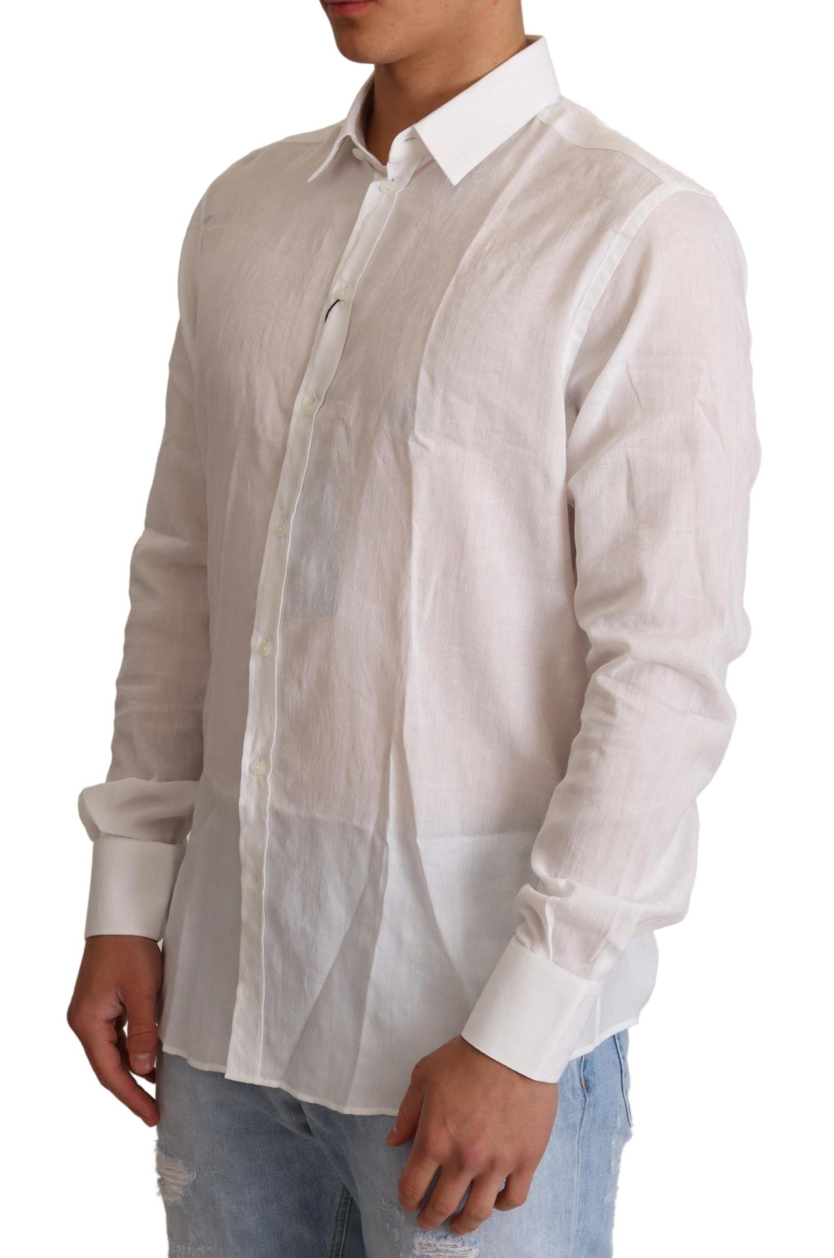 Camicia elegante slim fit con motivo floreale Martini