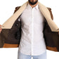 Elegant Double Breasted Shearling Jacket