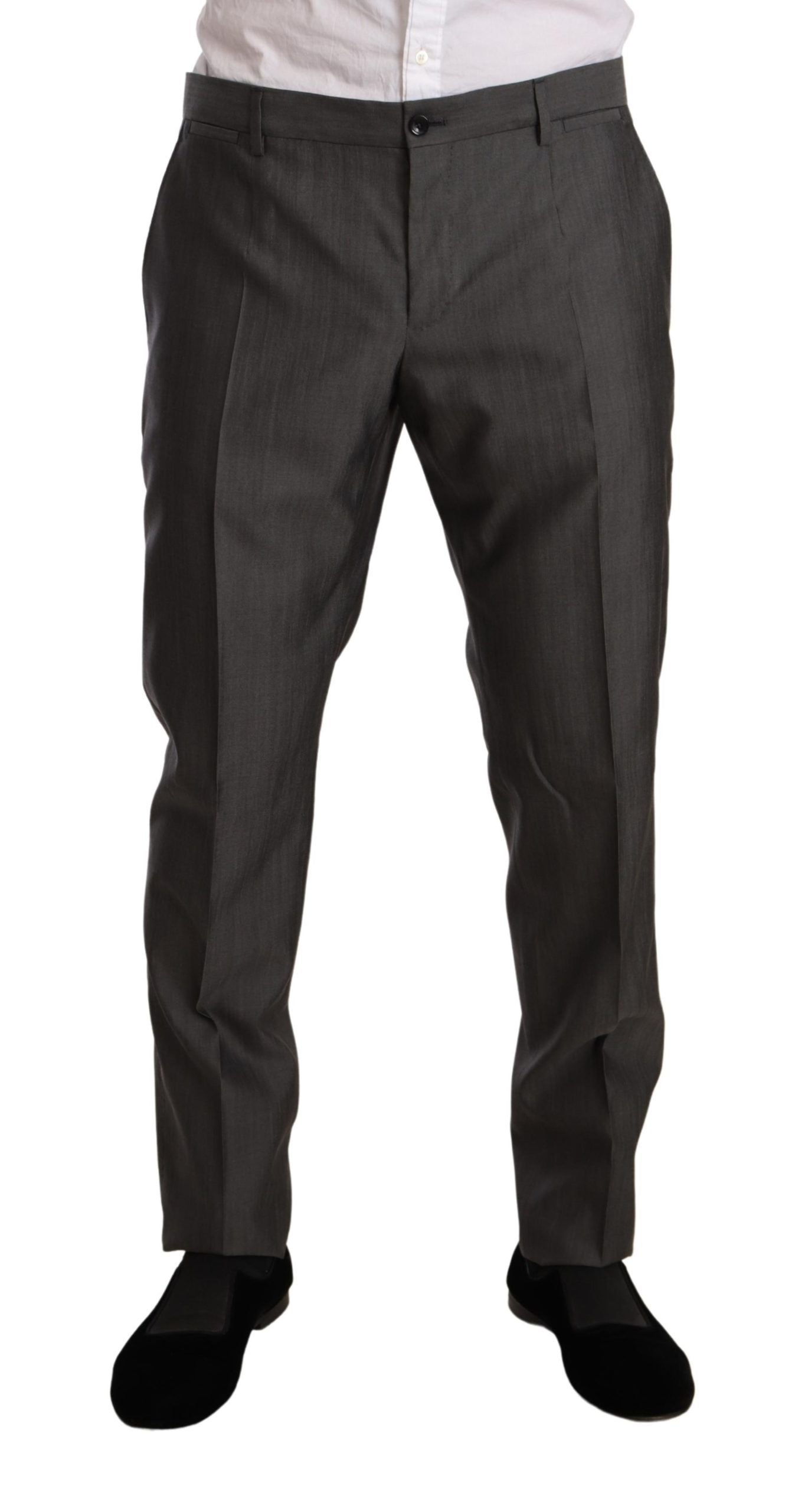 Elegante abito Martini slim fit in lana e seta
