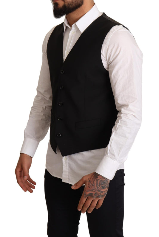 Elegante gilet nero formale