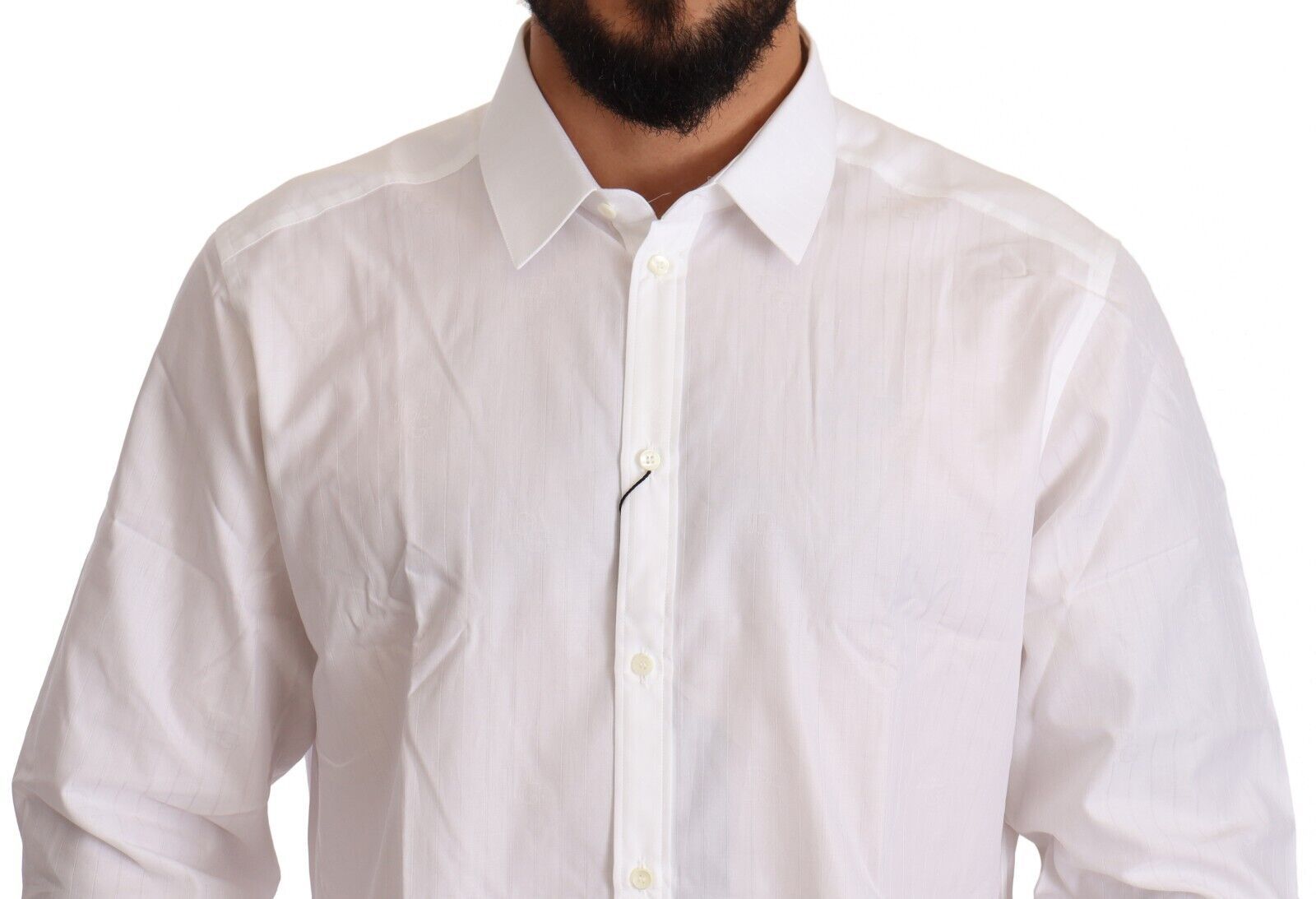Camicia in cotone bianco Martini Fit