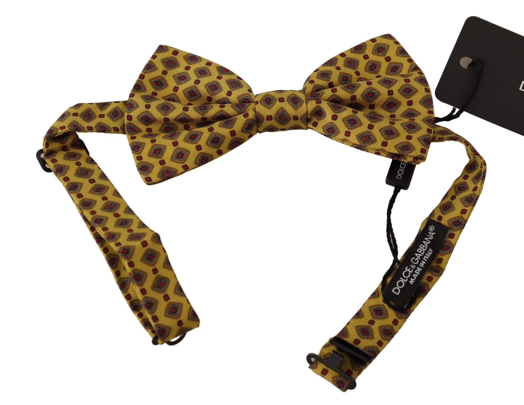 Elegante papillon in seta gialla