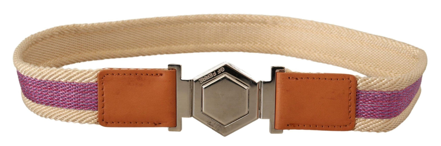 Eleganter mehrfarbiger Modegürtel aus Leder