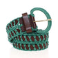 Enchanting Corset-Style Woven Raffia Belt