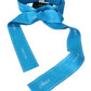 Elegant Bow Snap Blue Waist Belt