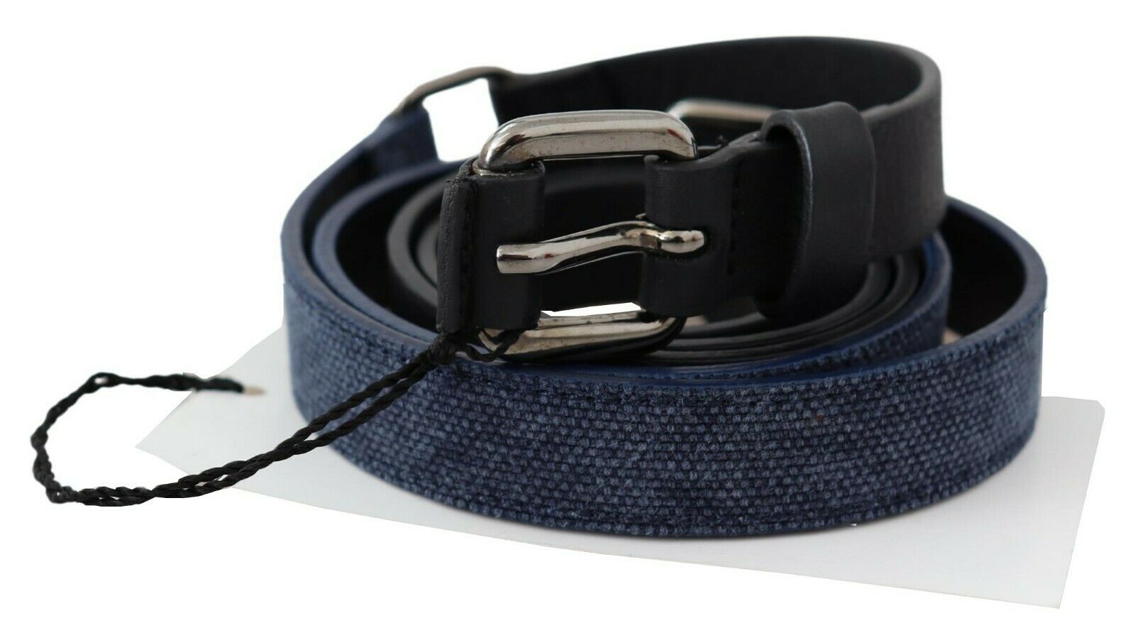 Eleganter, verstellbarer Gürtel aus schwarzem Leder