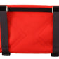 Chic Red and Black Downtown Crossbody Bag