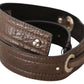 Elegant Brown Leather Fashion Belt