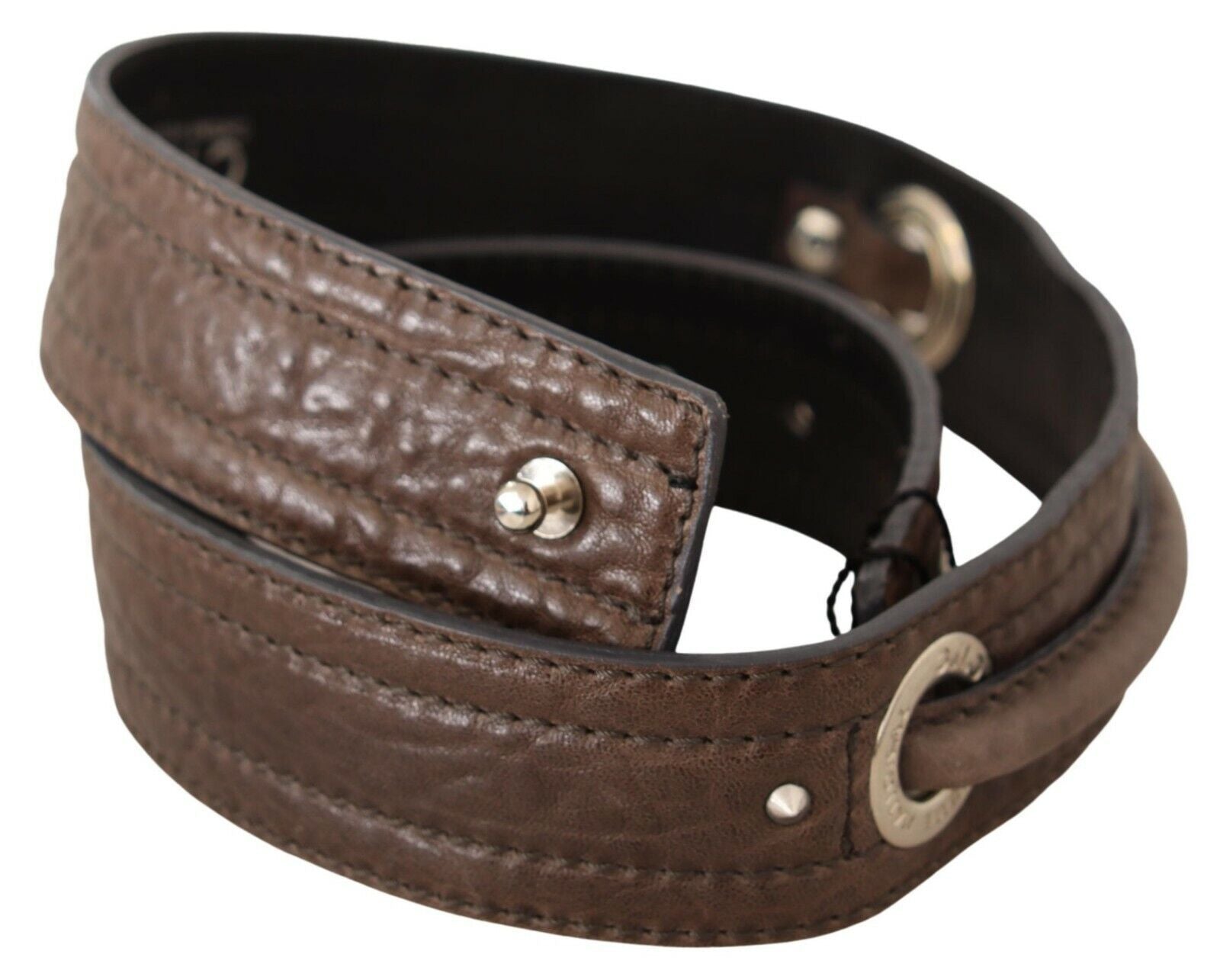 Eleganter brauner Ledergürtel