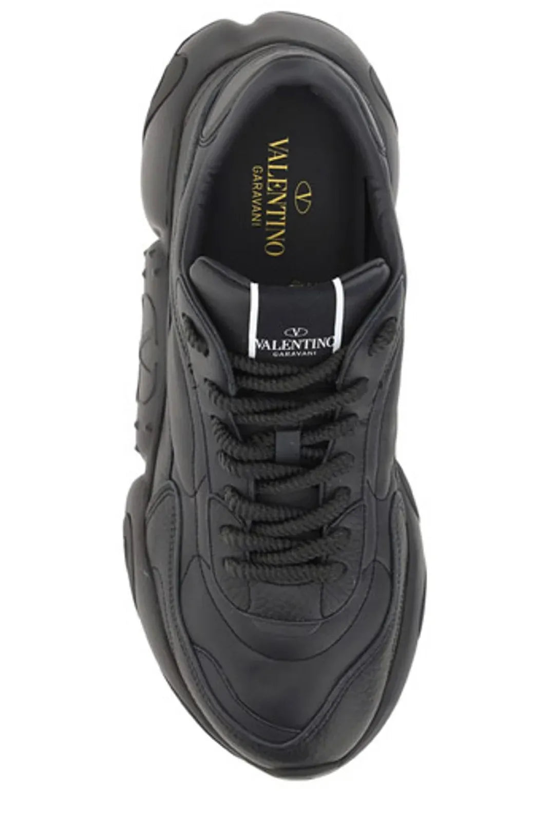 Sneakers basse in pelle con eleganza elevata