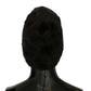 Elegant Black Silk Beanie - Chic Autumn/Winter Accessory