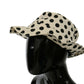 Chic Black Polka Dot Trilby Hat