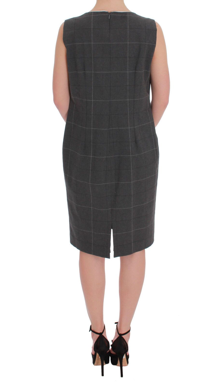 Completo elegante in misto cotone a quadri