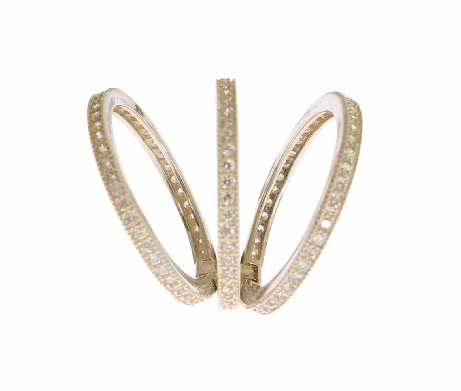 Schillernder Sterlingsilber-Ring mit Zirkonia-Kristallen