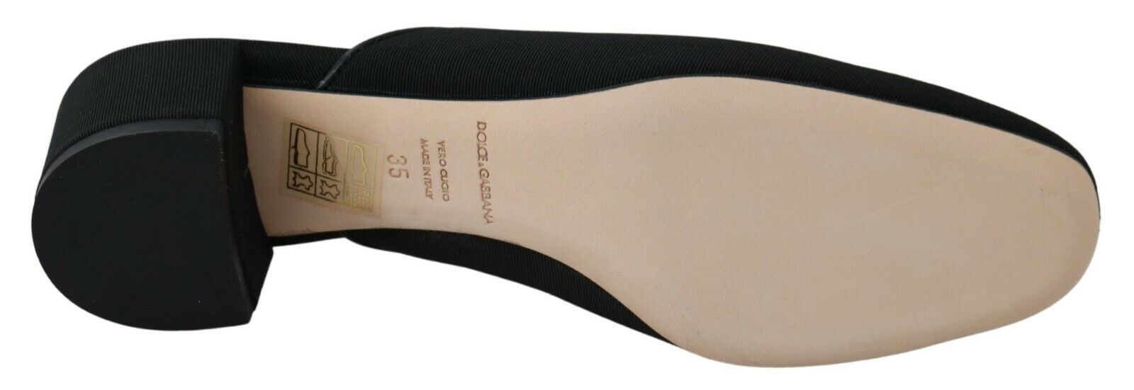Schicke schwarze Rips-Sandalen