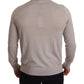 Eleganter hellblauer Rollkragenpullover aus Kaschmir