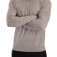 Eleganter hellblauer Rollkragenpullover aus Kaschmir