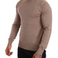 Elegante maglione a collo alto in cashmere