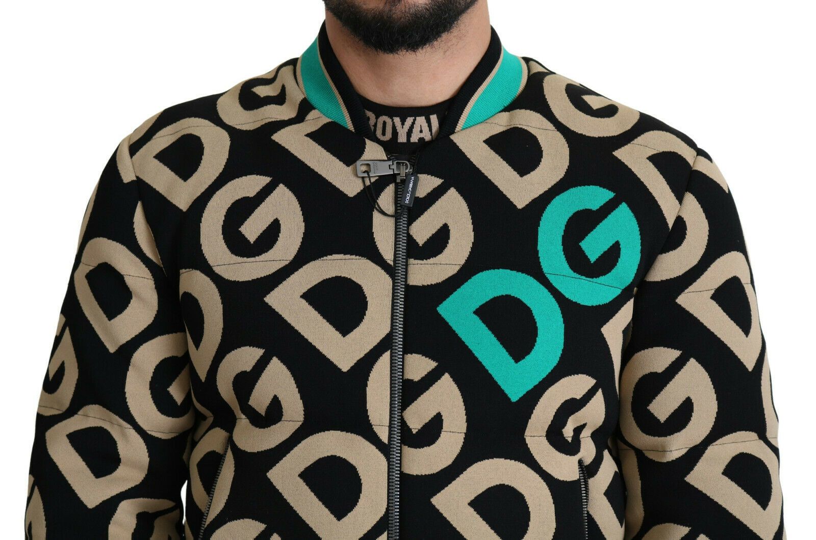 Ikonische bedruckte Bomberjacke – Exquisites Design