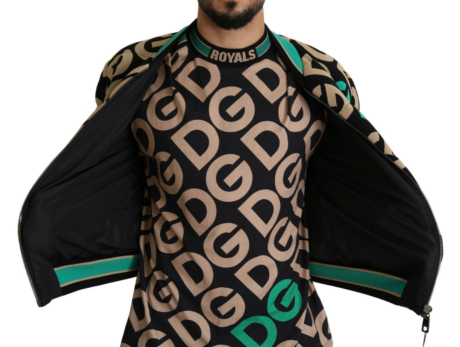 Ikonische bedruckte Bomberjacke – Exquisites Design