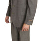 Elegant Light Brown Wool Men's Suit