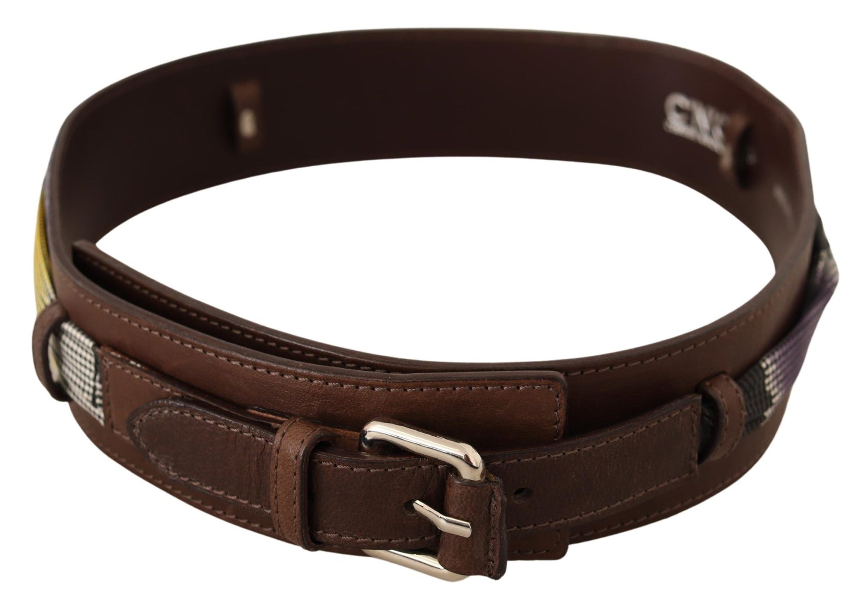 Eleganter brauner Ledergürtel