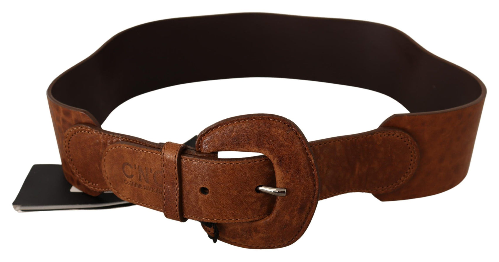Eleganter brauner Ledergürtel