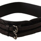 Elegant Double Buckle Leather Belt