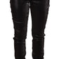 Pantaloni eleganti aderenti luccicanti