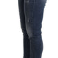 Eleganti jeans skinny slim fit effetto used