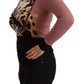 Eleganter rosa Kaschmirpullover mit Rundhalsausschnitt
