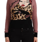 Eleganter rosa Kaschmirpullover mit Rundhalsausschnitt