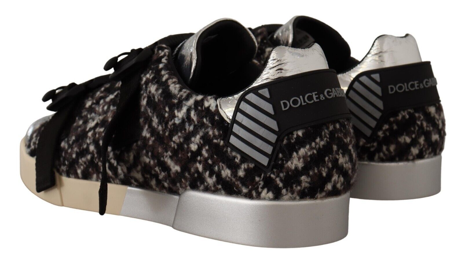 Sneakers in pelle Silver Elegance