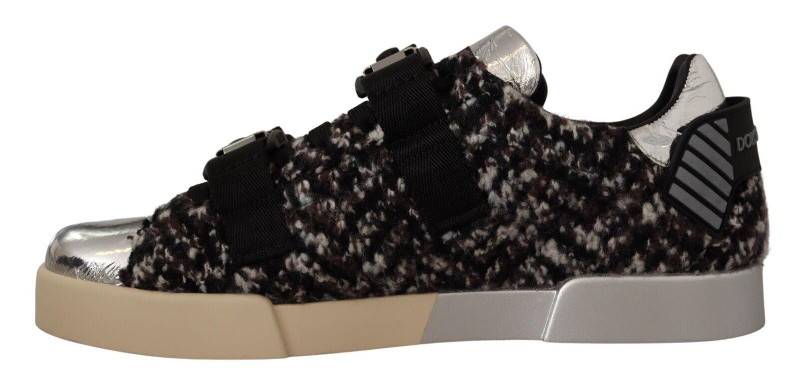Sneakers in pelle Silver Elegance