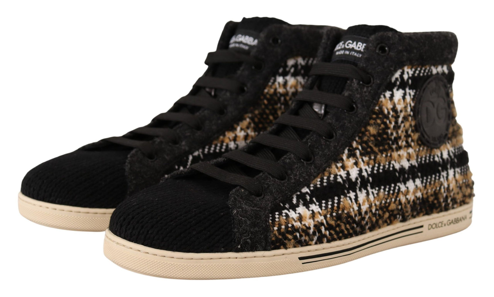 Sneakers alte alla moda beige