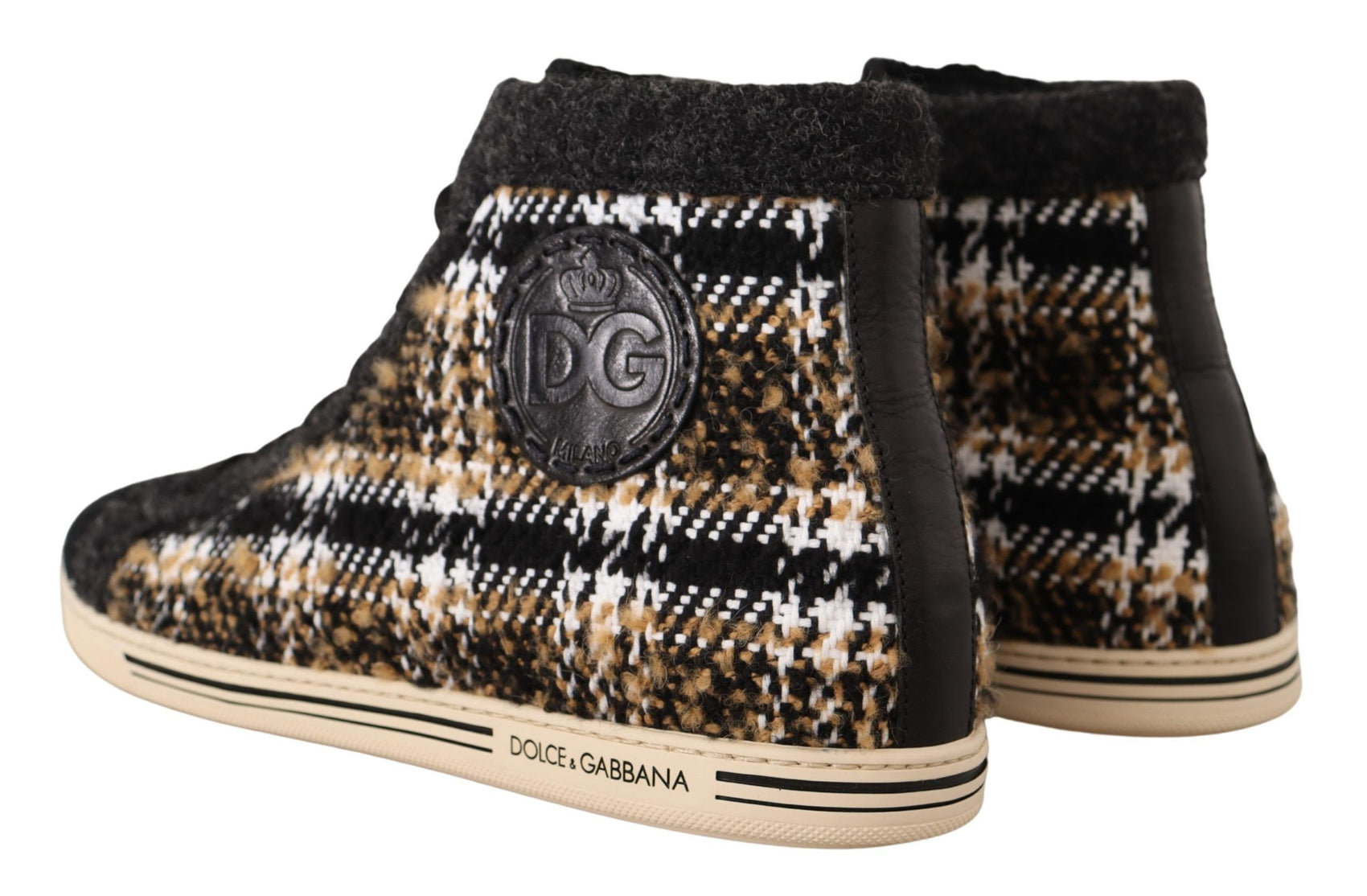 Sneakers alte alla moda beige