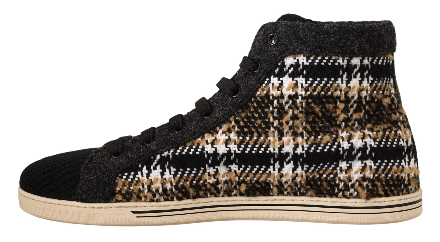 Sneakers alte alla moda beige