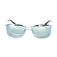 Silver Metallic Men's Sunglass