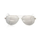 Silver Metallic Men Sunglass