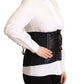 Top con cintura corsetto nero chic