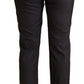 Pantaloni eleganti su misura in lana vergine e seta