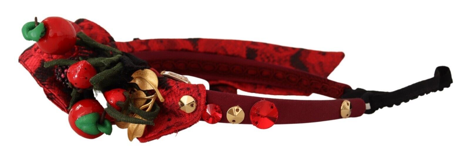 Exquisites Diadem mit Beerenkristallen verziert