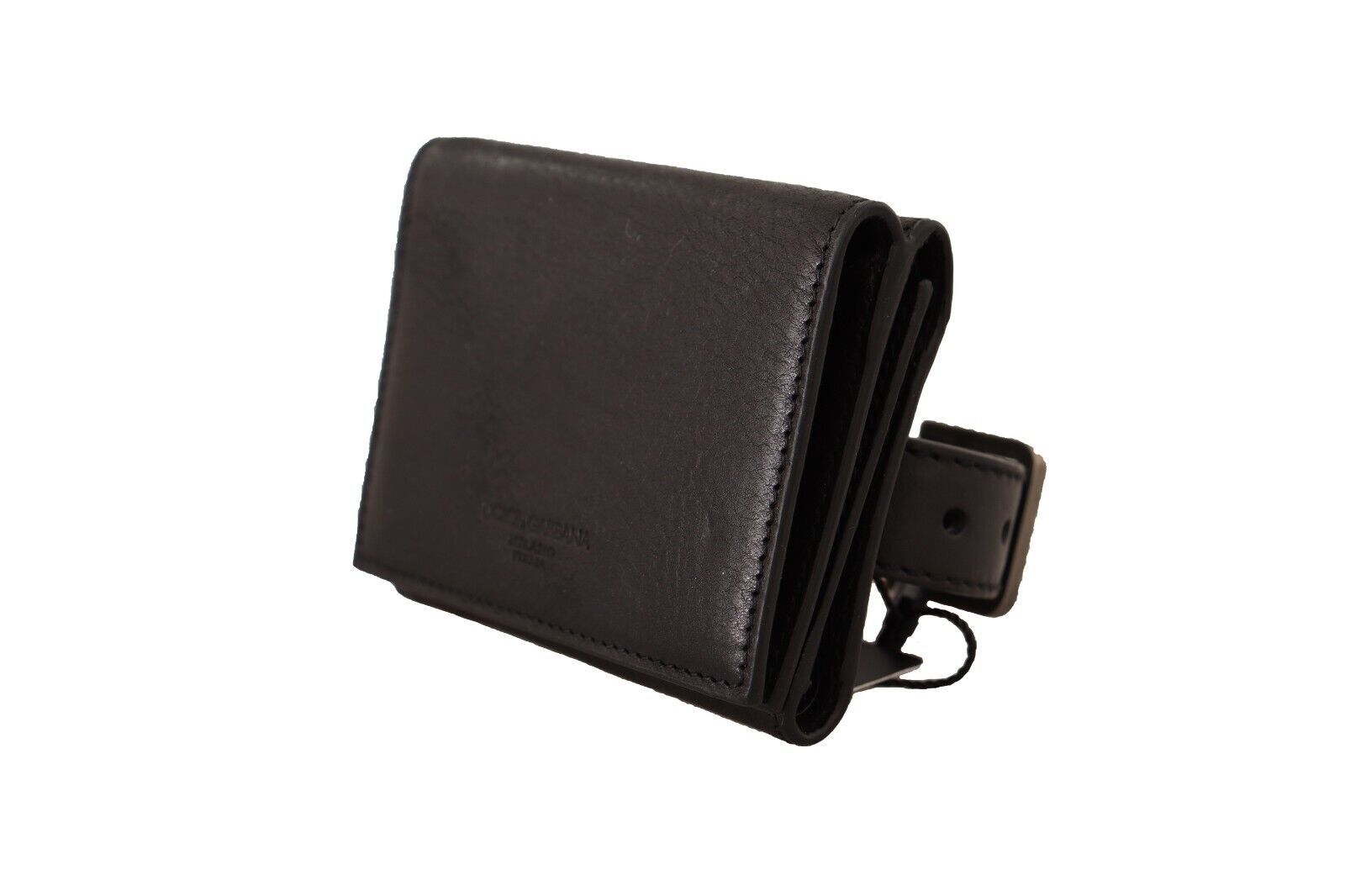 Elegantes dreifach faltbares Multi-Kit-Accessoire aus Leder