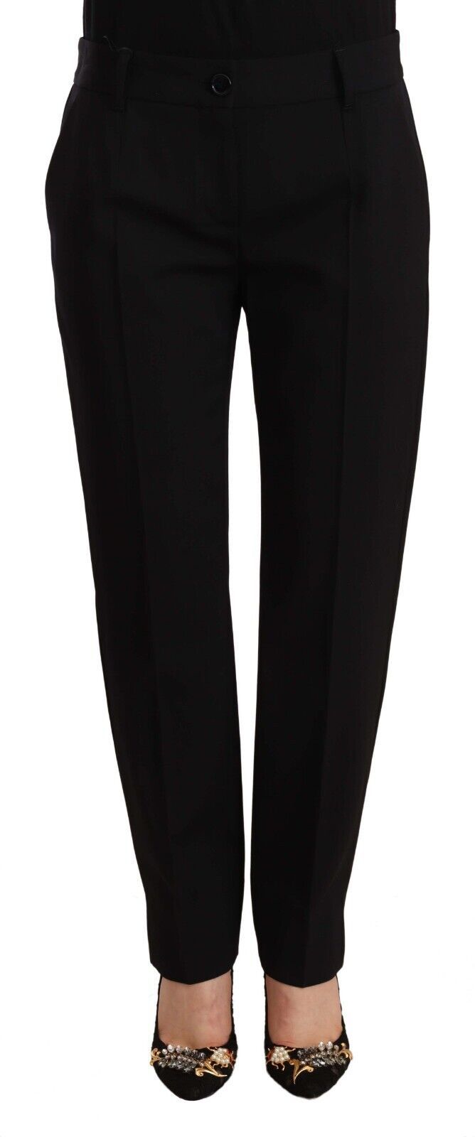 Pantaloni eleganti in misto lana su misura