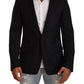 Exclusive Black Virgin Wool Blazer