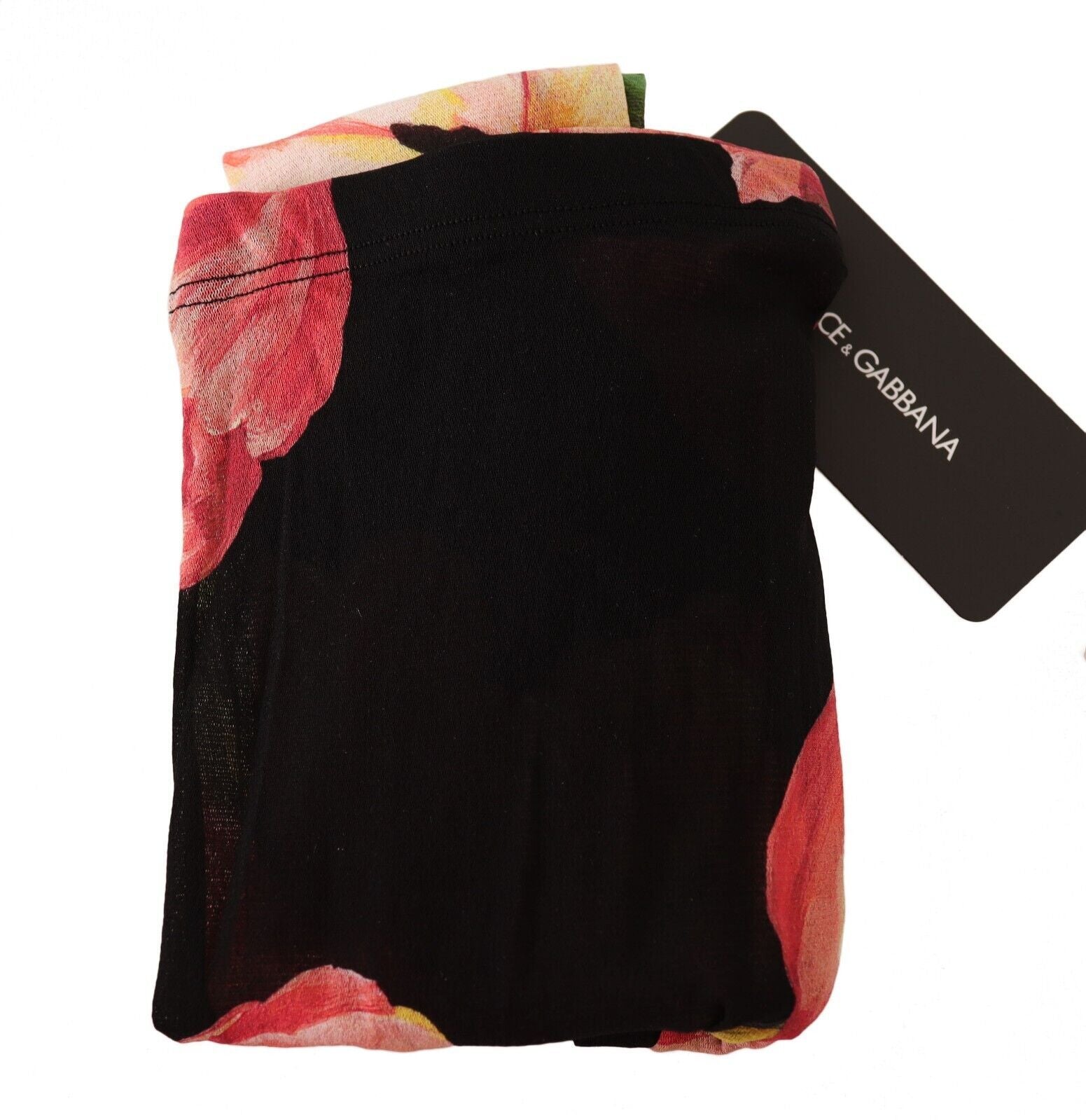Elegante florale Micro-Mesh-Strumpfhose